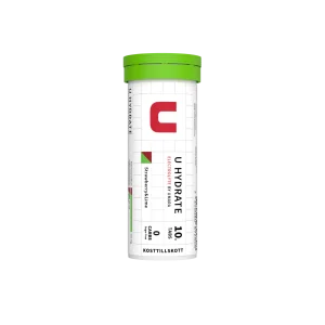Öflugar electrolytes töflur með jarðaberja og lime bragði
